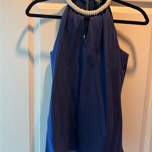 C. Wonder Royal Blue Halter Blouse